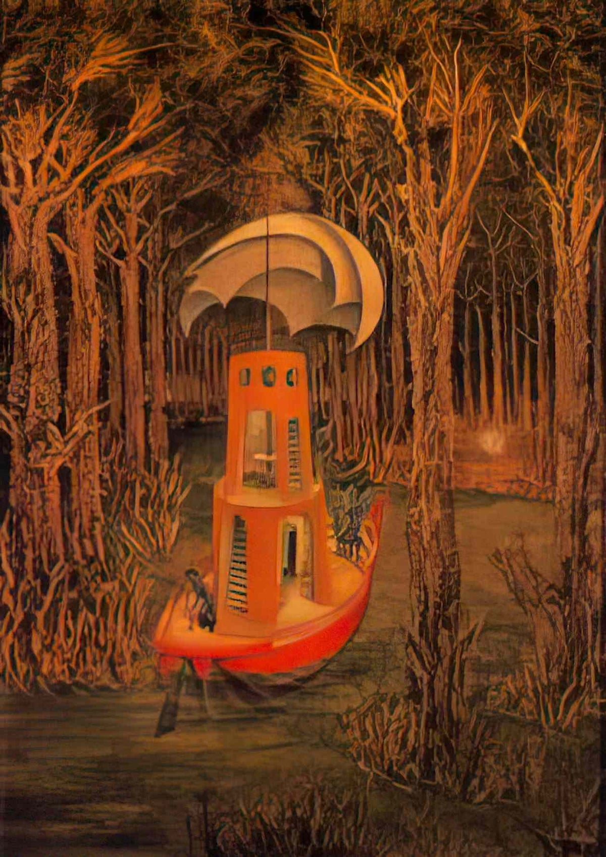 Remedios Varo find 1956 Art A4 Photo Print