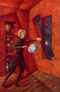 Remedios Varo gravity Art A4 Photo Print