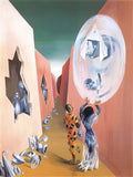 Remedios Varo gypsy and harlequin 1947 Art A4 Photo Print