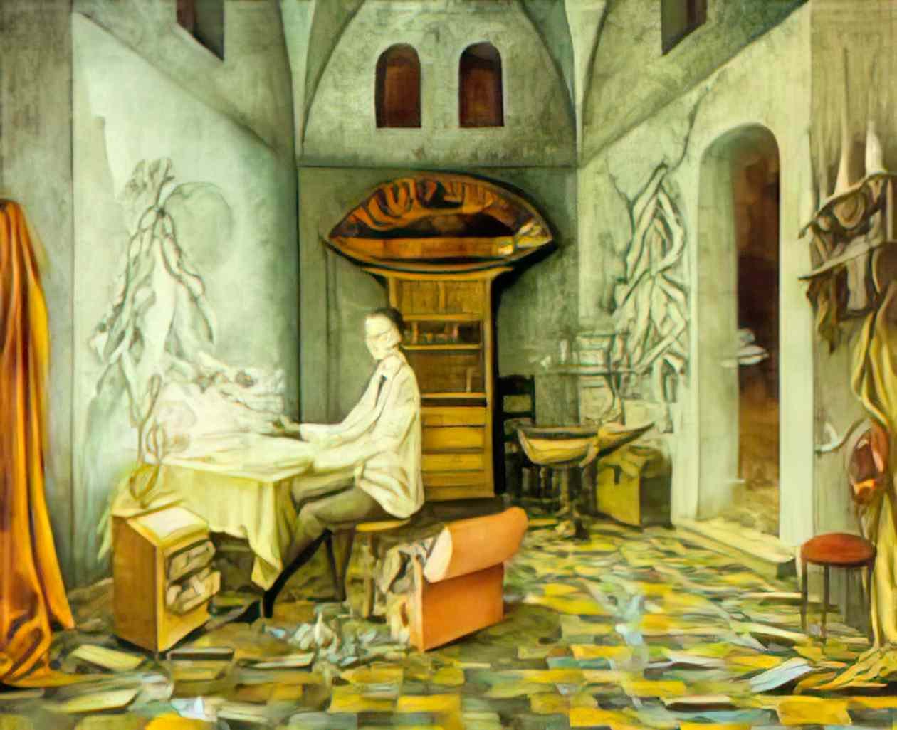Remedios Varo harmony 1956 Art A4 Photo Print