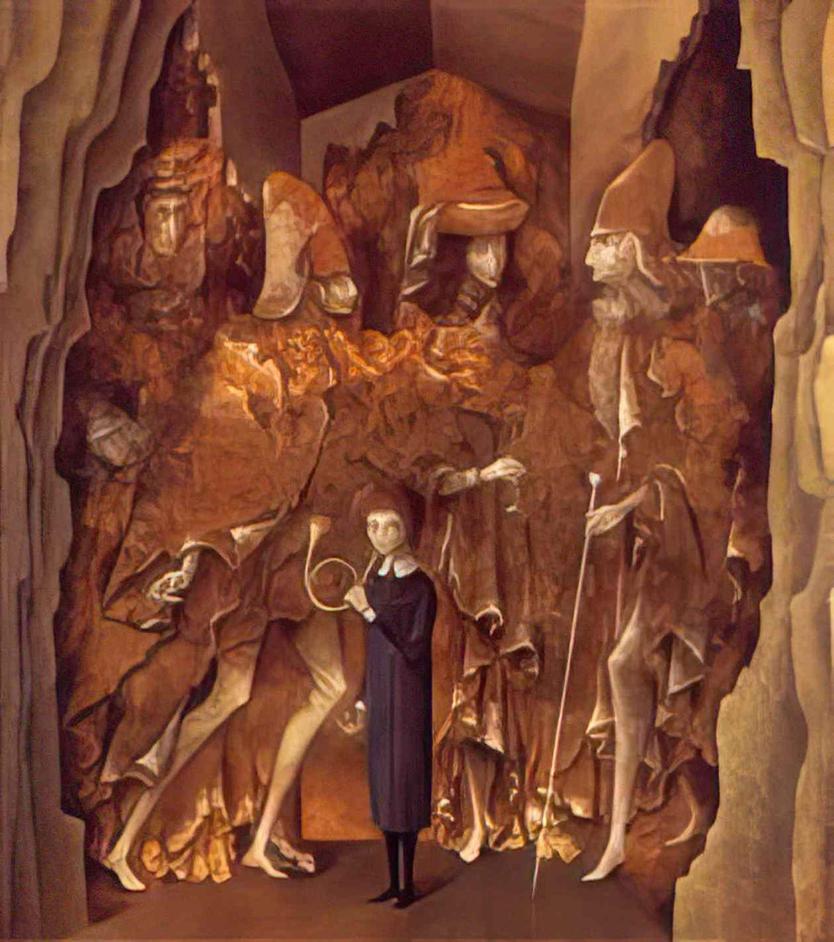 Remedios Varo invocation Art A4 Photo Print