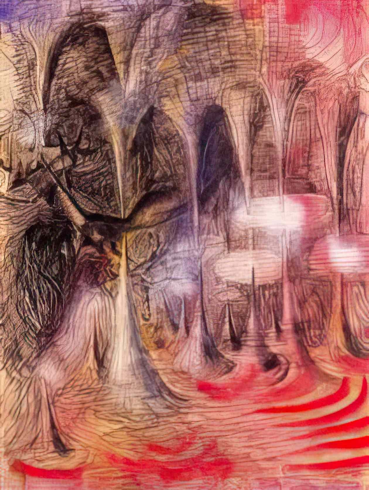 Remedios Varo magic grotto 1942 Art A4 Photo Print