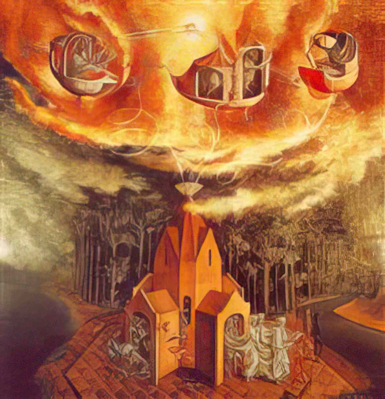 Remedios Varo microcosm Art A4 Photo Print