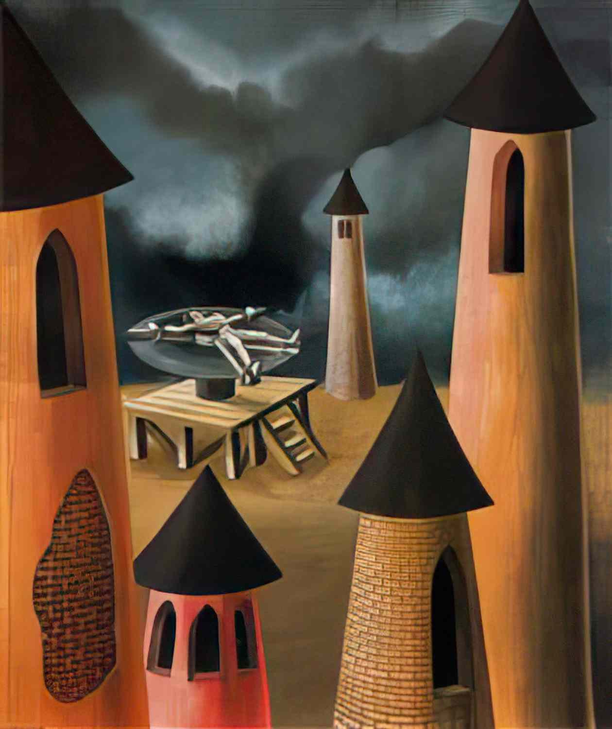 Remedios Varo pain 1948 Art A4 Photo Print