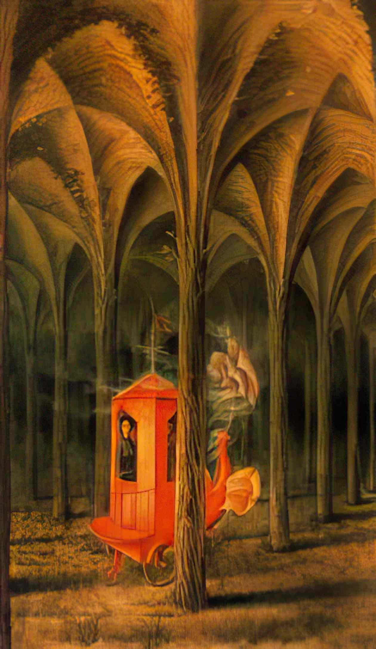 Remedios Varo plant cathedral Art A4 Photo Print