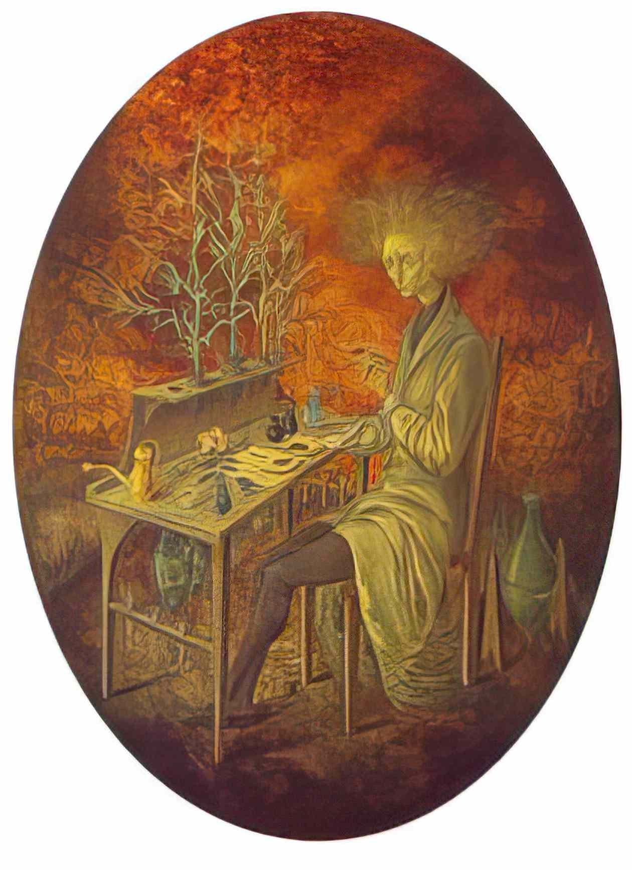 Remedios Varo plant insumsia Art A4 Photo Print