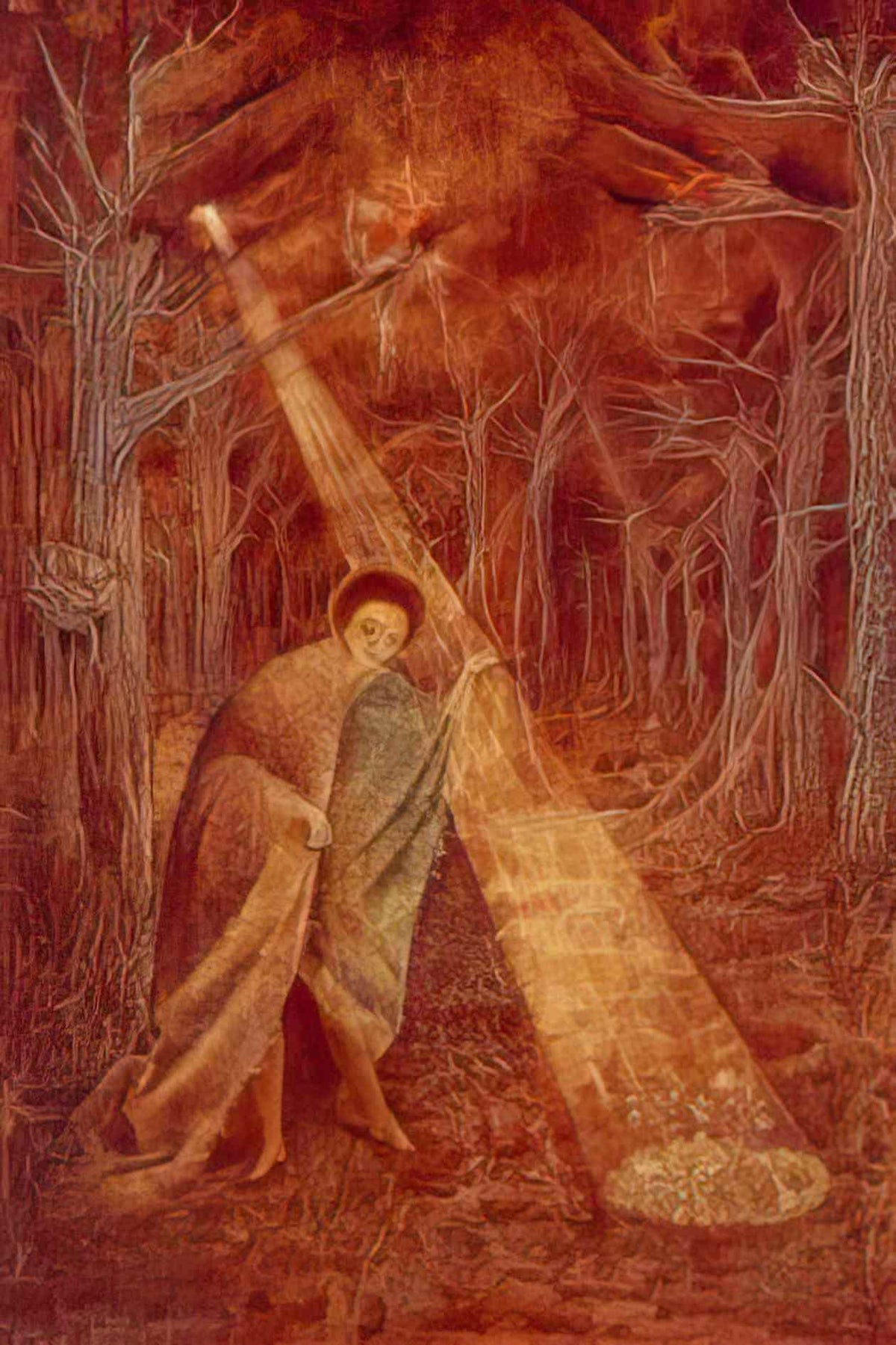 Remedios Varo solar music Art A4 Photo Print