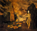 Remedios Varo the flautist Art A4 Photo Print