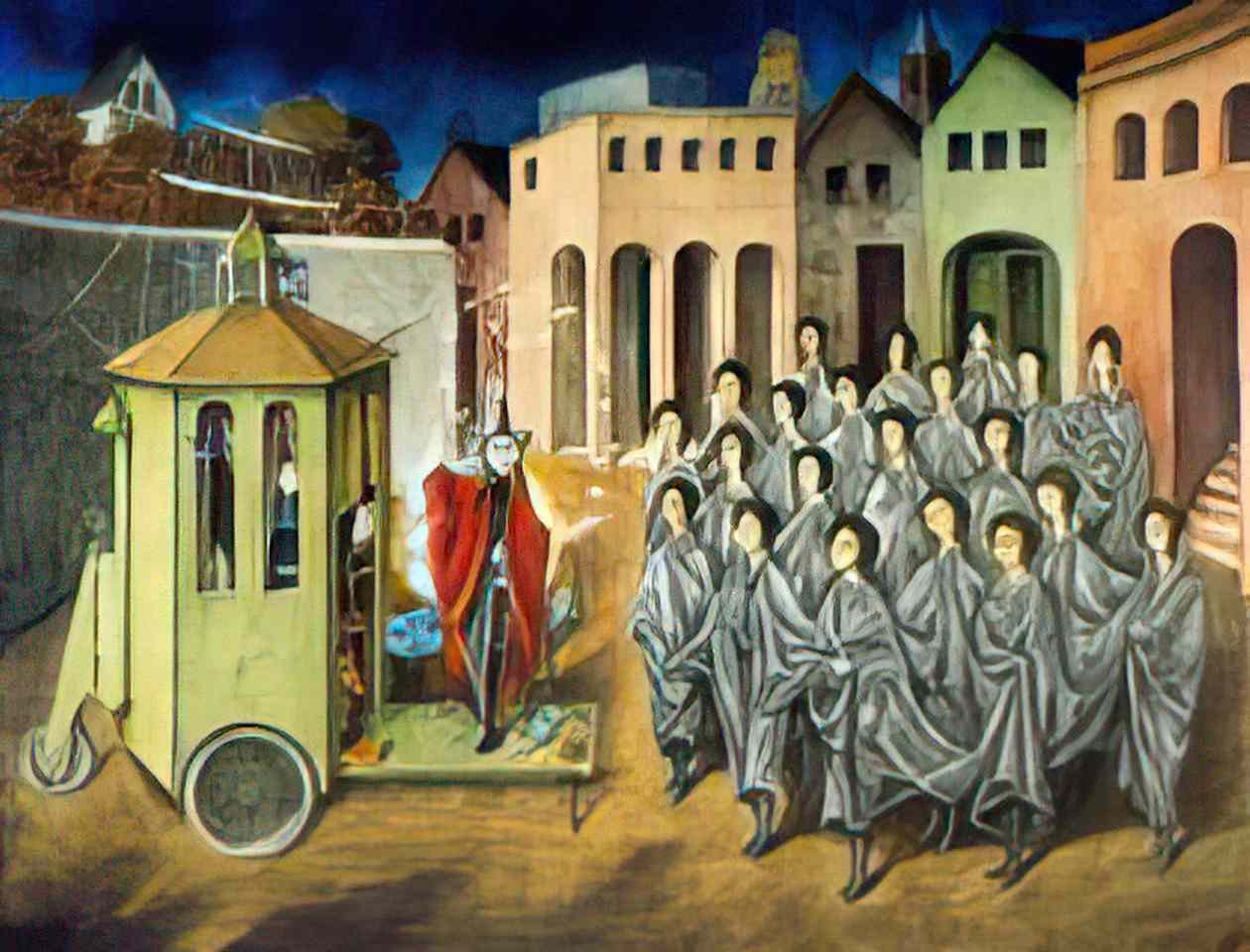 Remedios Varo the juggler Art A4 Photo Print