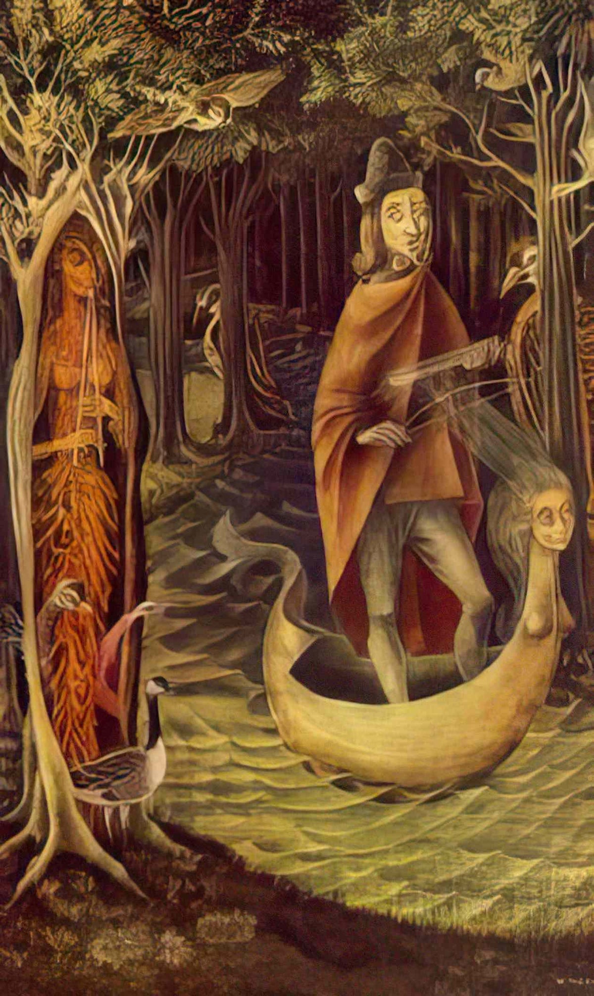Remedios Varo troubadour Art A4 Photo Print