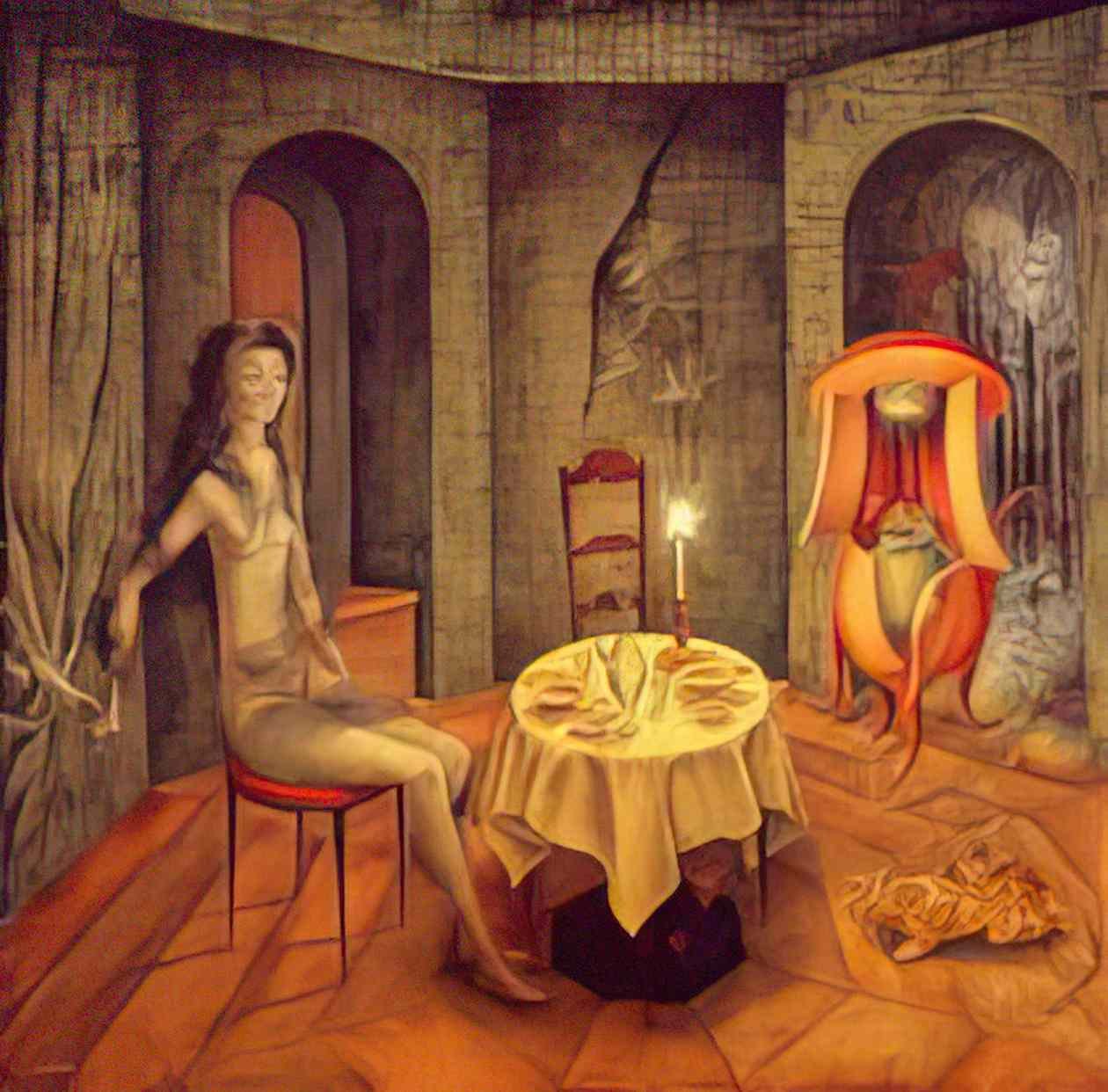 Remedios Varo unexpected view Art A4 Photo Print