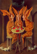 Remedios Varo vegeta vampires Art A4 Photo Print