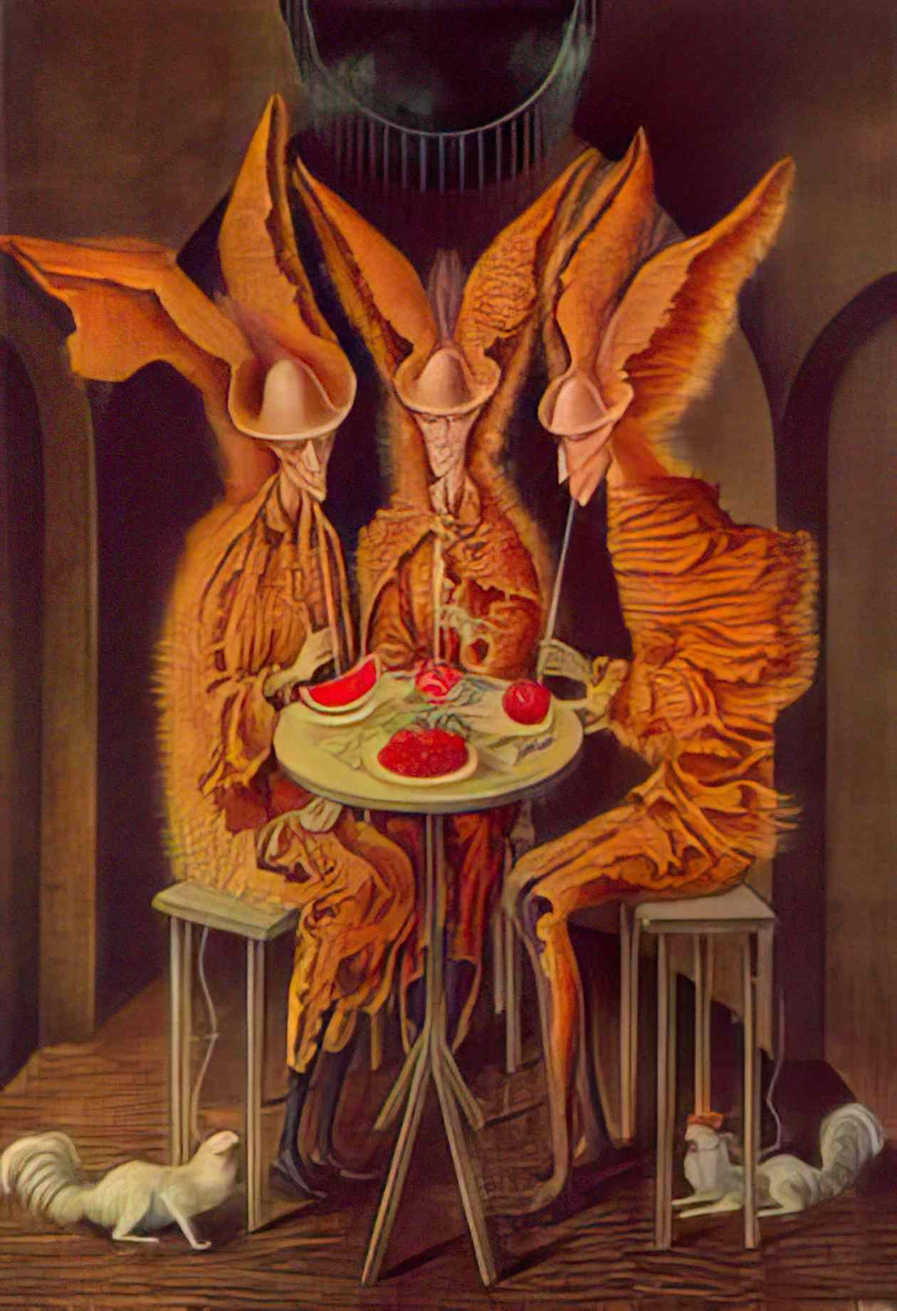 Remedios Varo vegeta vampires Art A4 Photo Print