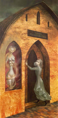 Remedios Varo visit to the plastic surgeon 1960 Art A4 Photo Print