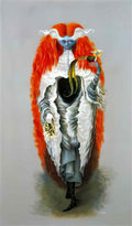 Remedios Varo witch going to the sabbath 1957 Art A4 Photo Print