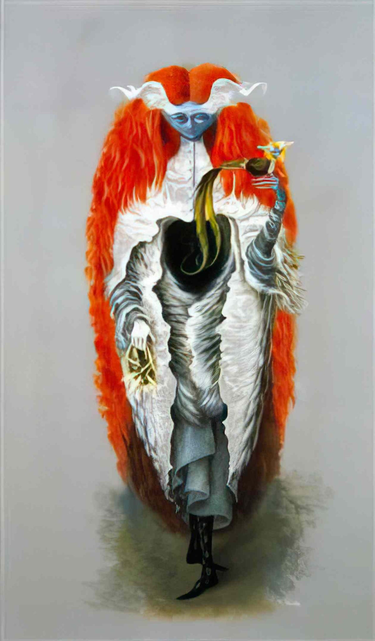 Remedios Varo witch going to the sabbath 1957 Art A4 Photo Print