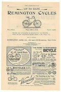 Remington Cycles Bicycle Vintage Retro Advert Ads A4 Photo Print