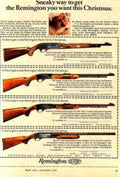 Remington Firearms 1966 Vintage Retro Advert Ads A4 Photo Print