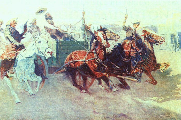Remington Frederic American 1861 19093 Art A4 Photo Print