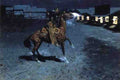 Remington Frederic An Arguement With The Town Marshall A4 Photo Print