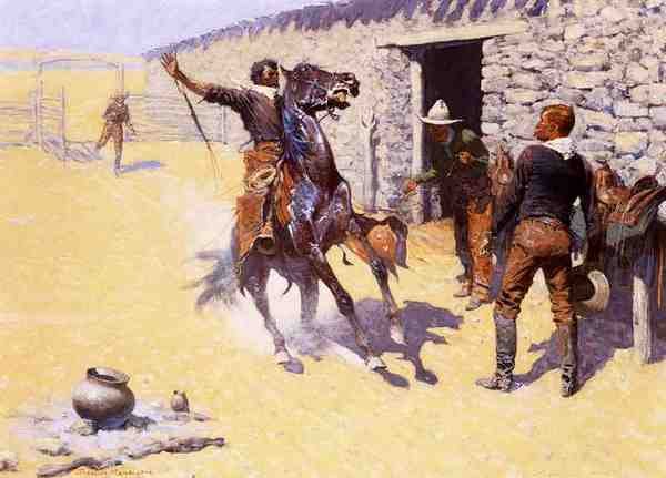 Remington Frederic The Apaches! A4 Photo Print