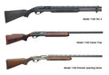 Remington Model 1100 Shotgun A4 Photo Print