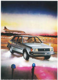 Renault 18 Desert Vintage Retro Advert Poster A4 Photo Print