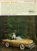 Renault Caravelle Classic Vintage Retro Advert Ads A4 Photo Print