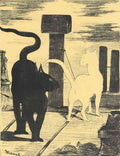 Rendevouz of Cats by Manet A4 Photo Print