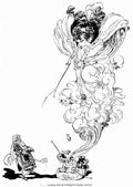 Rene Bull Page 036 Fairy Art Vintage Illustration A4 Photo Print