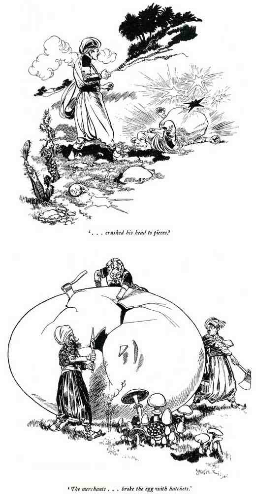 Rene Bull Page 050 Fairy Art Vintage Illustration A4 Photo Print