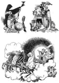 Rene Bull Page 117 Fairy Art Vintage Illustration A4 Photo Print