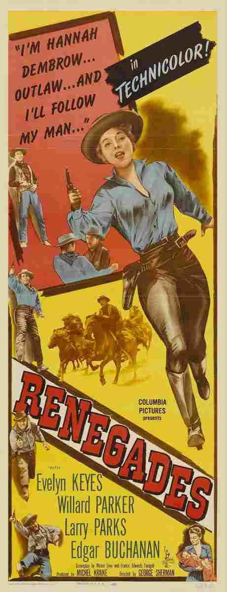 Renegades 1946 01  film star poster A4 Photo Print