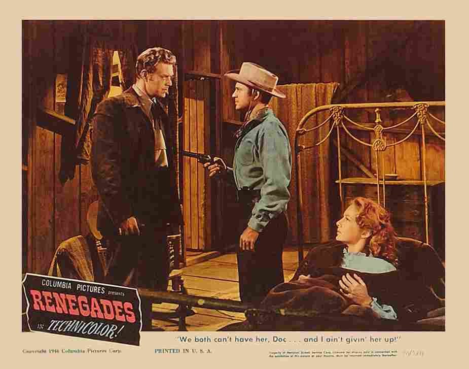 Renegades 1946 08  film star poster A4 Photo Print