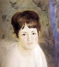 Renoir Auguste Head Of A Woman A4 Photo Print