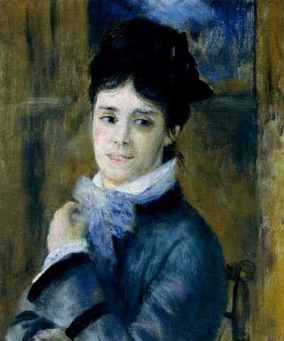 Renoir Pierre August Madame Claude Monet 1872 A4 Photo Print