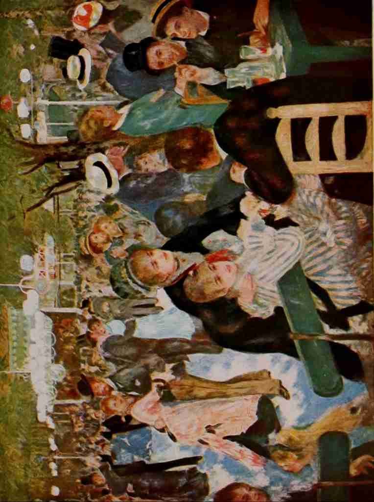 Renoir Pierre Auguste 1841 1919 At the Moulin de la Galette A4 Photo Print