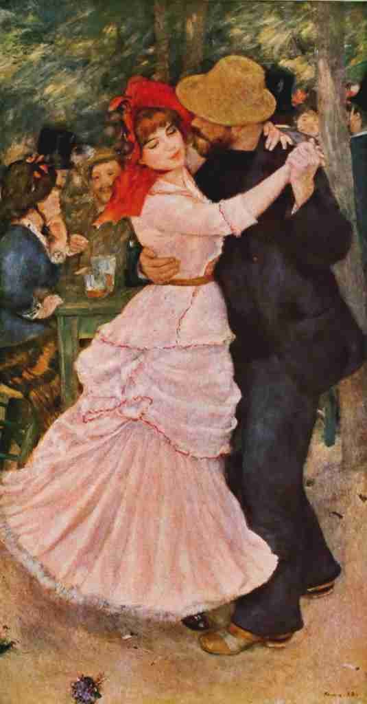Renoir Pierre Auguste 1841 1919 La Bal at Bougival A4 Photo Print