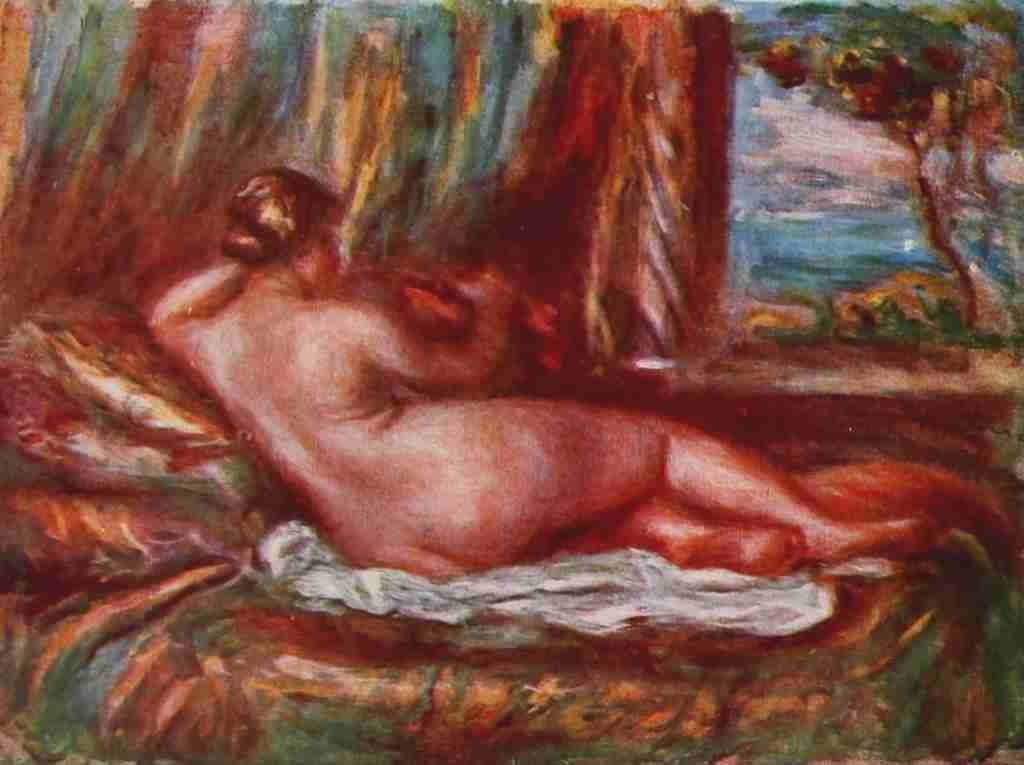 Renoir Pierre Auguste 1841 1919 Odalisque A4 Photo Print