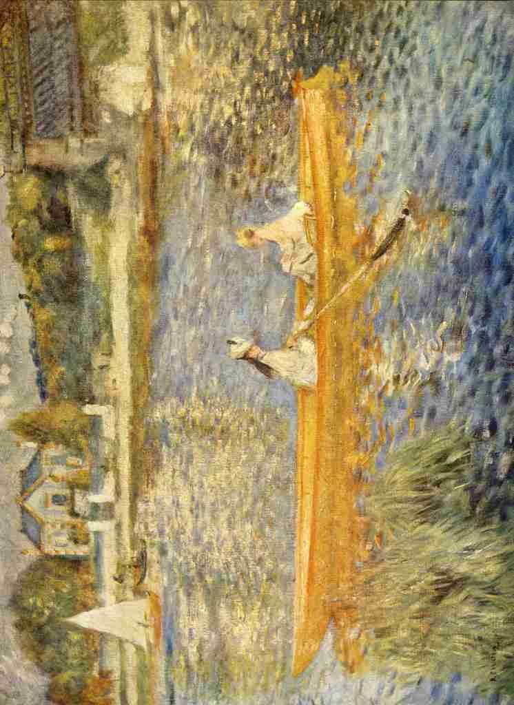 Renoir Pierre Auguste 1841 1919 The Skiff A4 Photo Print