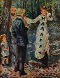 Renoir Pierre Auguste 1841 1919 The Swing 1876 A4 Photo Print