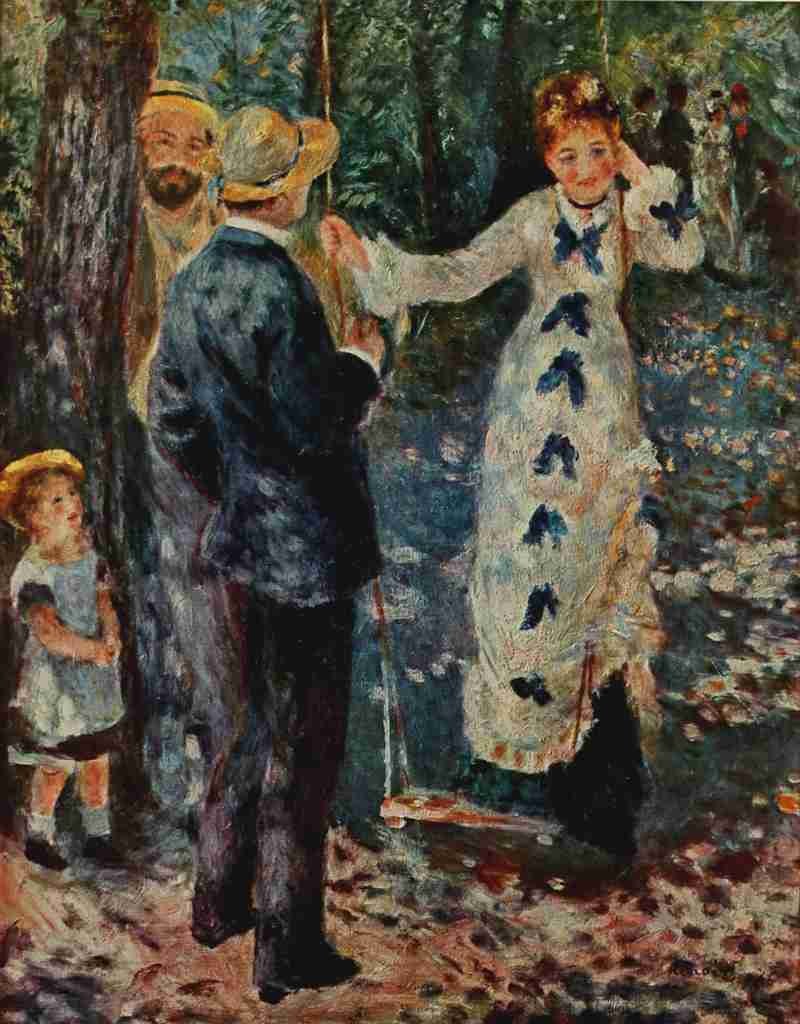 Renoir Pierre Auguste 1841 1919 The Swing 1876 A4 Photo Print