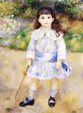 Renoir Pierre Auguste Child With A Whip A4 Photo Print