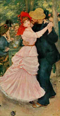 Renoir Pierre Auguste Dance at the Bougival 1883 A4 Photo Print