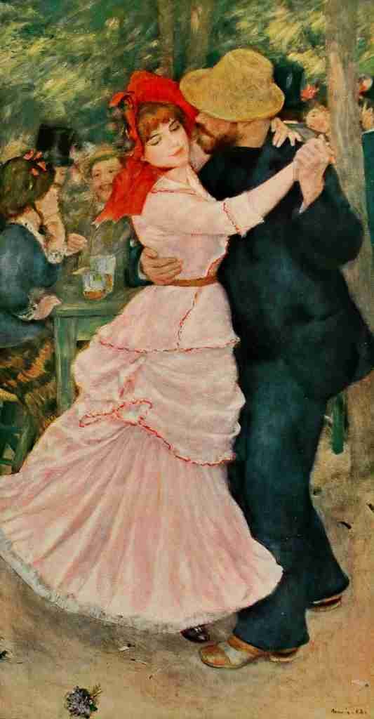 Renoir Pierre Auguste Dance at the Bougival 1883 A4 Photo Print