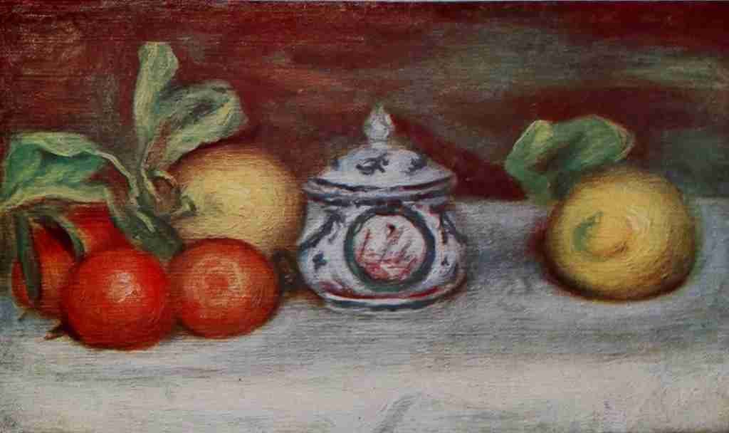 Renoir Pierre Auguste Oranges & Lemons A4 Photo Print