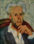Renoir Pierre Auguste Portrait of Choquet 1875 A4 Photo Print