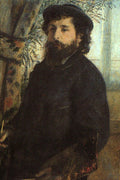 Renoir Portrait Of Claude Monet, 1875, MusEe D'orsay At Par Art A4 Photo Print