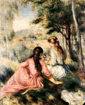 Renoir Renoir Meadow Art A4 Photo Print