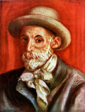 Renoir Self Portrait 1910 A4 Photo Print